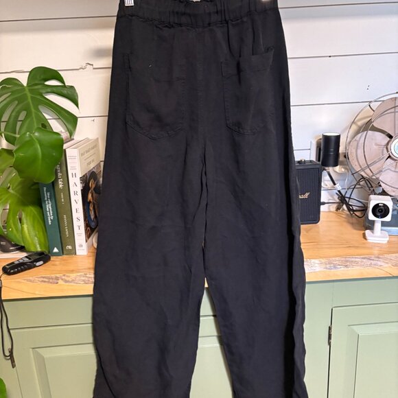 Joe’s Jeans Linen Drawstring Pants | Size XS | Black Effortless and chic - Picture 3 of 3